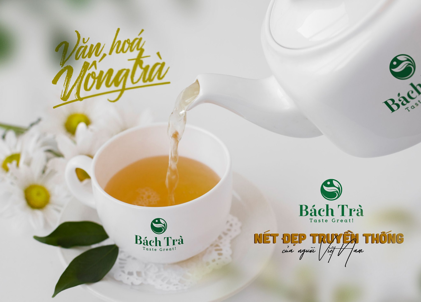 (Uống trà là nét văn hóa lâu đời của người Việt Nam)